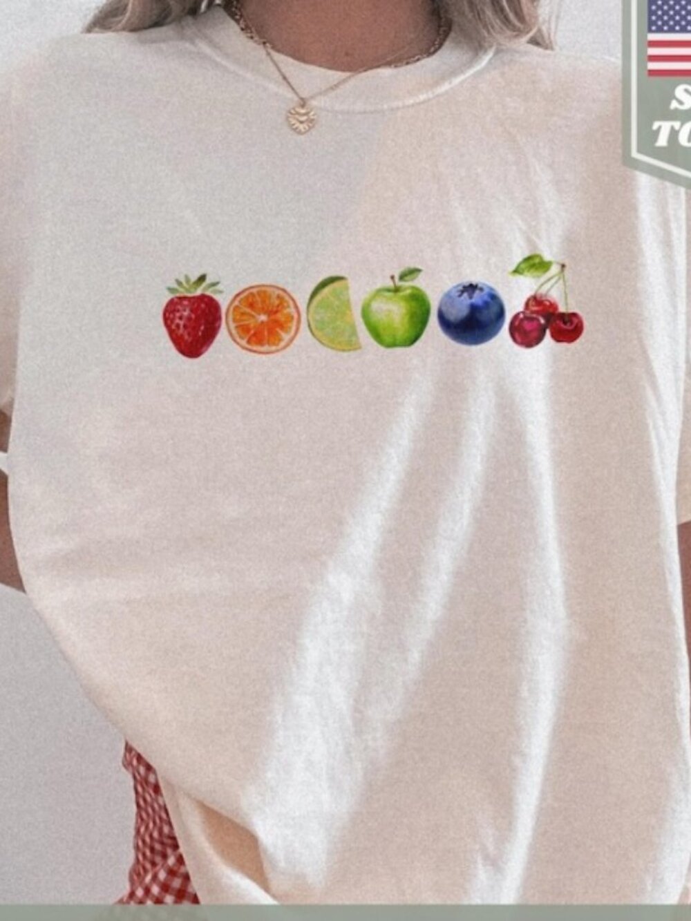 Fruity Y2K Shirt Subtle Pride T-Shirt Lesbian Subtle Bisexual Gift